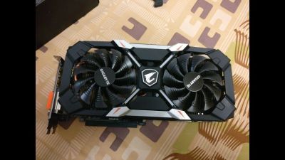 Лот: 12118673. Фото: 1. Видеокарта AORUS GeForce® GTX... Видеокарты