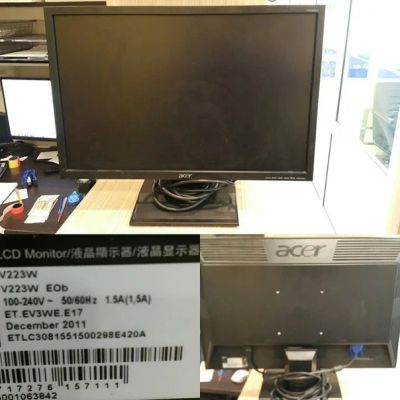 Лот: 6888648. Фото: 1. Монитор LCD-монитор Acer V223W... ЖК-мониторы