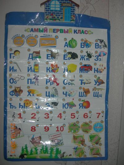 Лот: 3329824. Фото: 1. Детская говорящая настенная азбука. Развивающие
