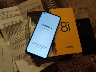 Лот: 25008694. Фото: 1. Realme 8i 4/64. Смартфоны