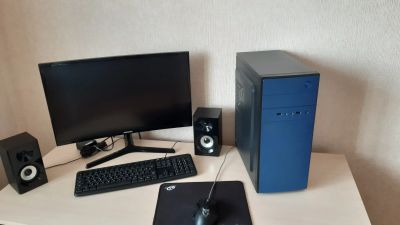 Лот: 19976836. Фото: 1. ПК в сборе на Ryzen5 5600g. Компьютеры в сборе