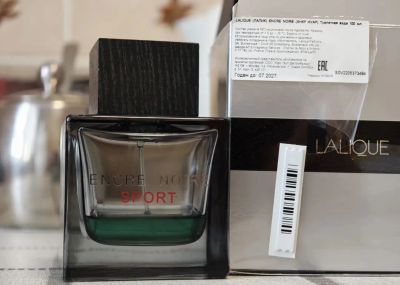 Лот: 25713469. Фото: 1. 100%Оригинал Lalique Encre Noire... Унисекс парфюмерия