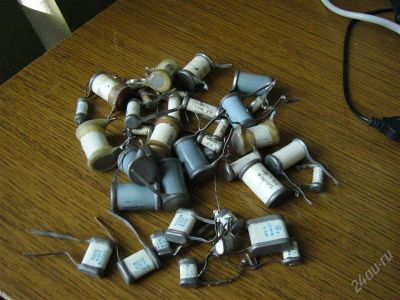 Лот: 896041. Фото: 1. Конденсаторы СГМ-3,4 - 9 шт... Резисторы