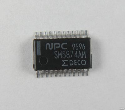 Лот: 16747746. Фото: 1. SM5874AM ( SM5874 ) D/A converter. Микросхемы