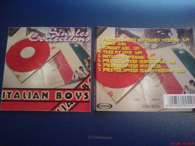 Лот: 5927932. Фото: 1. Italian BOYS -Singles Collection... Аудиозаписи