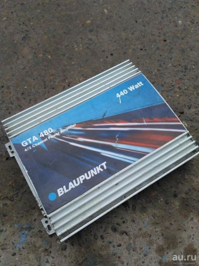Лот: 10090772. Фото: 1. Blaupunkt GTA480. Усилители