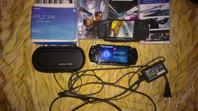 Лот: 1952005. Фото: 1. Psp 2008 black slim (комплект... Игровые приставки, консоли