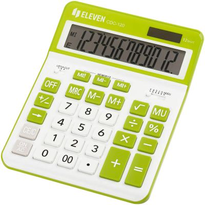 Лот: 25010910. Фото: 1. Калькулятор ELEVEN CDC-120-WH... Калькуляторы