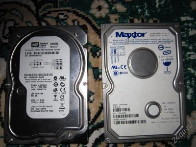 Лот: 1471356. Фото: 1. 2 жестких диска по 80 гб за 600р... Жёсткие диски (HDD)