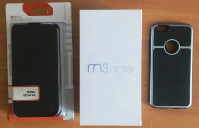 Лот: 10667218. Фото: 1. Meizu M3 Note 32Gb Gray + Два... Смартфоны