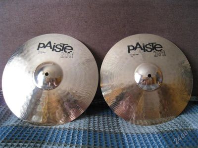 Лот: 1319304. Фото: 1. Paiste 201 Hi-Hats 14 Bronze. Ударные