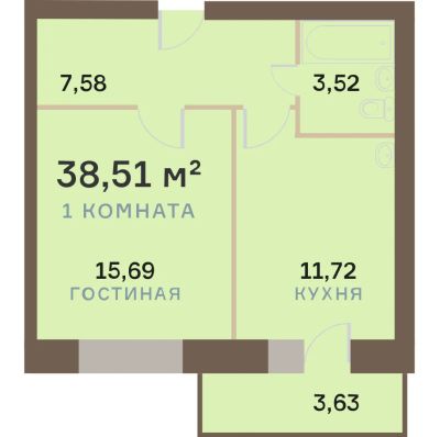 Лот: 15032378. Фото: 1. «Образцово» Дом 4. Квартиры, студии