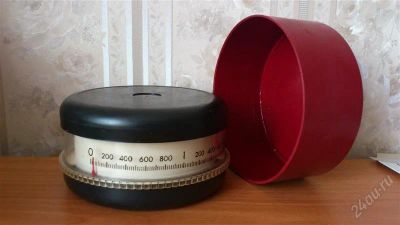 Лот: 3274856. Фото: 1. Весы механические до 2 кг с желтой... Кухонная