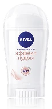 Лот: 11376441. Фото: 1. Nivea Эффект Пудры Дезодорант-стик... Женская парфюмерия