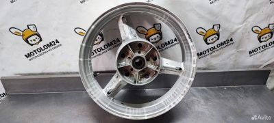 Лот: 22463301. Фото: 1. Колесо заднее обод Suzuki SV 1000. Запчасти