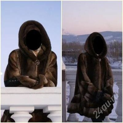 Лот: 2753612. Фото: 1. Шуба норковая, фасон "Бабочка". Верхняя одежда
