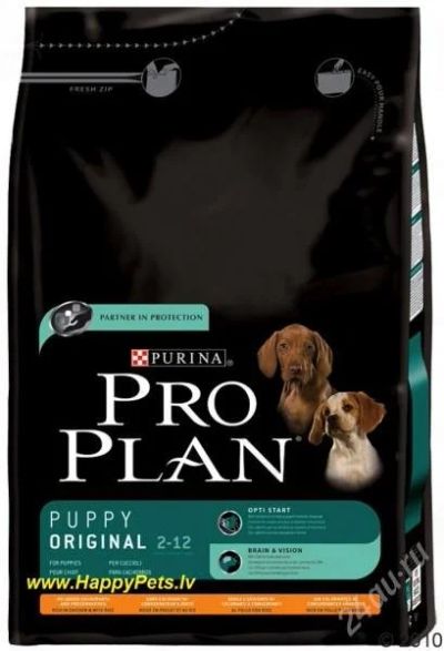 Лот: 841858. Фото: 1. Корм Pro Plan Puppy original для... Корма