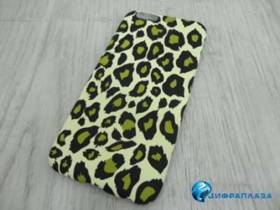 Лот: 13418059. Фото: 1. Чехол KUTIS 3D iPhone 6 леопард... Чехлы, бамперы