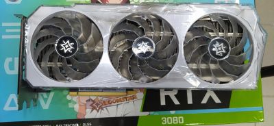 Лот: 21137958. Фото: 1. Видеокарта RTX 3080 Galax. Видеокарты