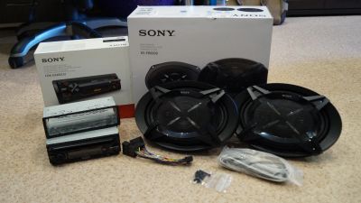 Лот: 11640125. Фото: 1. Магнитола Sony CDX-3200UV + задние... Автомагнитолы