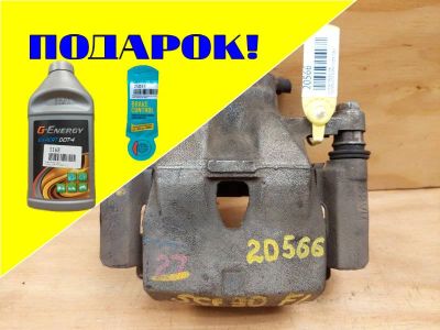 Лот: 18529389. Фото: 1. Суппорт Toyota Vitz SCP90 2SZFE... Тормозная система