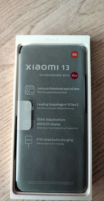 Лот: 20684536. Фото: 1. Xiaomi 13 8/256 EU Новый. Смартфоны