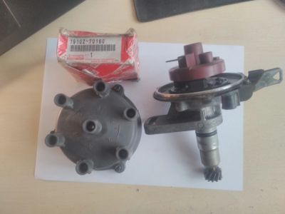 Лот: 17630354. Фото: 1. Трамблер Toyota Chaser JX100 1G-FE... Двигатель и элементы двигателя