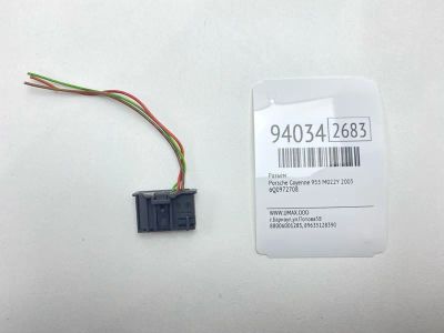 Лот: 24774519. Фото: 1. Разъем Porsche Cayenne 2005 6Q0972708... Двигатель и элементы двигателя