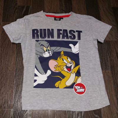 Лот: 19452702. Фото: 1. Футболка Tom&Jerry. Run Fast. Футболки, поло, топы, лонгсливы