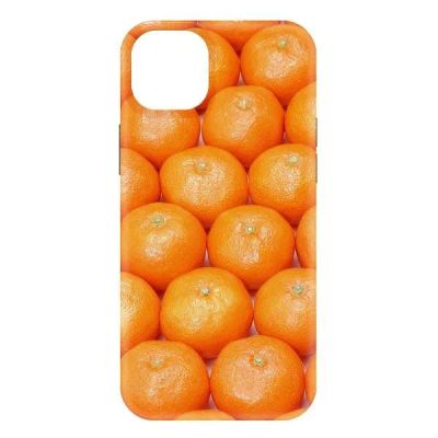 Лот: 25053514. Фото: 1. Чехол Krutoff Soft Case "Мандаринки... Чехлы, бамперы