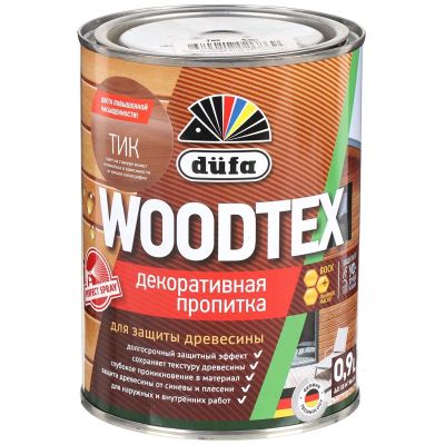 Лот: 24113710. Фото: 1. Пропитка Dufa, Woodtex, для дерева... Краски, лаки, растворитель