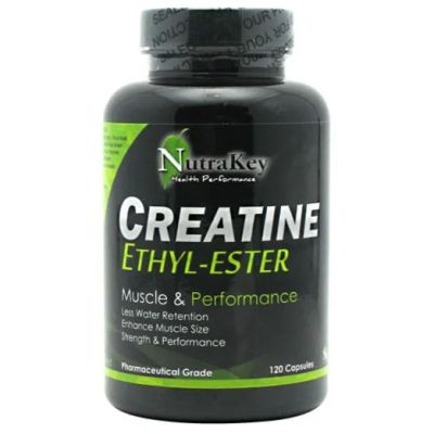 Лот: 5712250. Фото: 1. Creatine Ethyl ester 120caps NutraKey. Спортивное питание, витамины