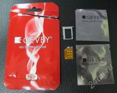 Лот: 1481307. Фото: 1. gevey turbo sim для анлока iphone... Смартфоны