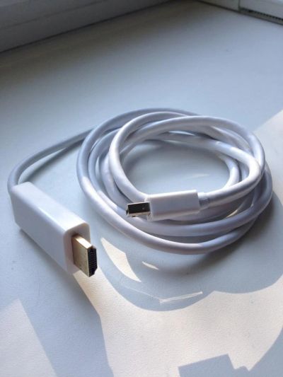 Лот: 4470629. Фото: 1. mini display port to hdmi папа. Шлейфы, кабели, переходники