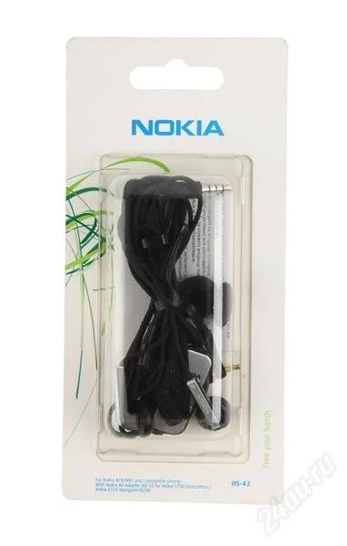 Лот: 2410842. Фото: 1. Наушники Nokia 3.5мм. Новые, гарантия... Наушники, гарнитуры