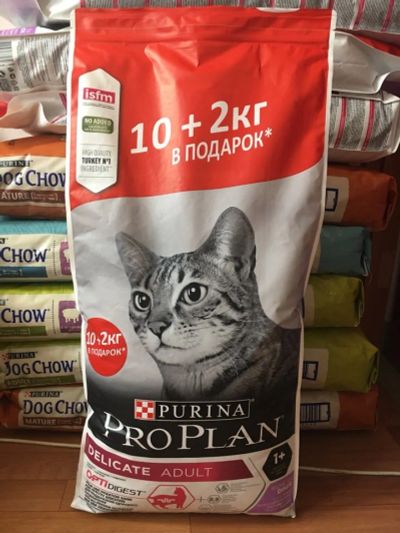 Лот: 14154872. Фото: 1. Про План Деликат с индейкой, сухой... Корма