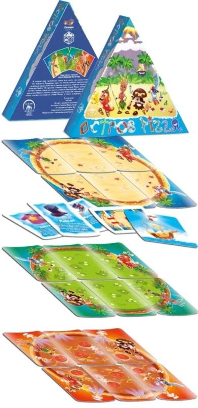 Лот: 9959545. Фото: 1. Остров Pizza. Настольные игры, карты