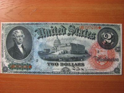 Лот: 5095006. Фото: 1. США 2 доллара 1866 года. Америка