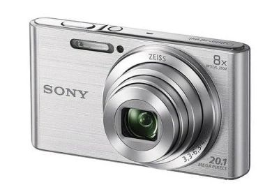 Лот: 4554073. Фото: 1. Фотокамера SONY DSC-W830 Silver... Цифровые компактные