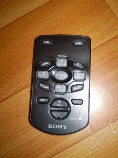 Лот: 14342. Фото: 1. Пульт для автомагнитолы Sony RM-X114... Красноярск