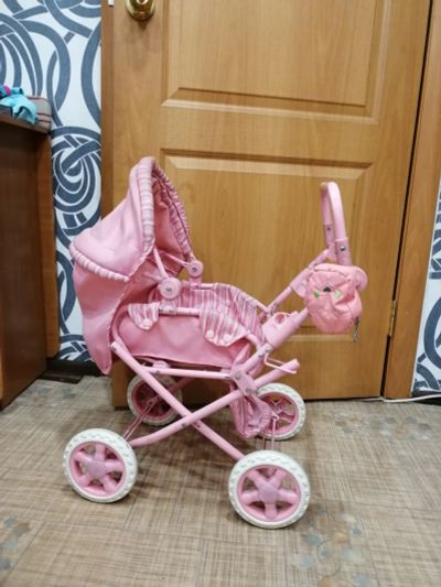 Лот: 15138150. Фото: 1. Коляска для кукол (много с рубля... Куклы и аксессуары