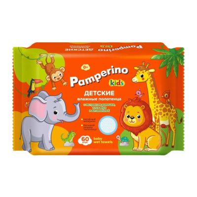 Лот: 24117070. Фото: 1. Полотенца влажные Pamperino Kids... Средства личной гигиены 