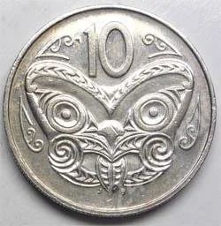Лот: 358845. Фото: 1. Новая Зеландия. 1 шиллинг (10... Австралия и Океания