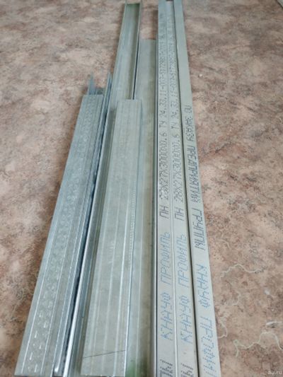 Лот: 18220970. Фото: 1. Профиль knauf остатки с 1₽. Подвесные потолки, гипсокартон