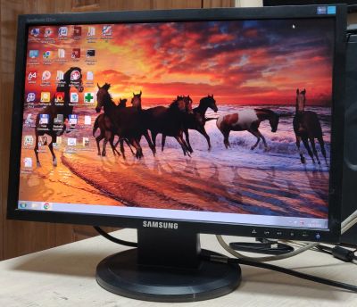 Лот: 20941381. Фото: 1. Монитор 19" ЖК монитор Samsung... ЖК-мониторы
