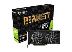 Лот: 18355188. Фото: 1. Видеокарта Palit GeForce RTX 2060... Видеокарты