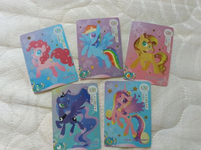 Лот: 25409300. Фото: 1. My little pony Kayou лот карт. Телефонные, пластиковые карты