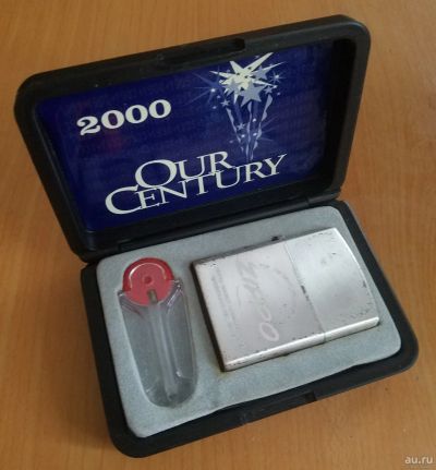Лот: 17237709. Фото: 1. Зажигалка Zippo. Our century edition... Другое (антиквариат)