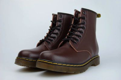 Лот: 16833595. Фото: 1. Ботинки Dr. Martens 1460 Brown... Ботинки, полуботинки