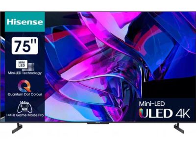 Лот: 21362711. Фото: 1. ULED телевизор Hisense 75U7KQ... Телевизоры